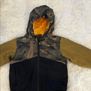 Northface Kids Camouflage Hooded Jacket 2t